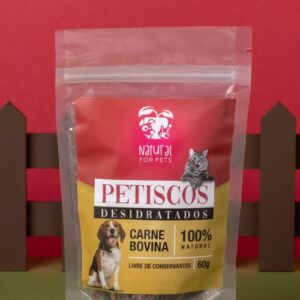 Petisco Desidratado de Carne Bovina