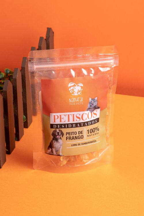Petisco Desidratado de Peito de Frango