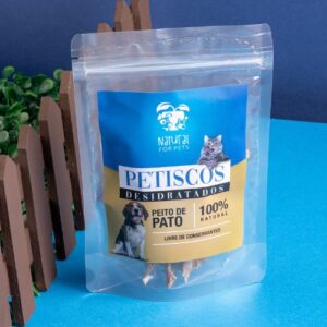 Petisco Desidratado de Peito de Pato